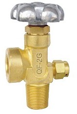 軸聯式氧氣瓶閥QF-2G型